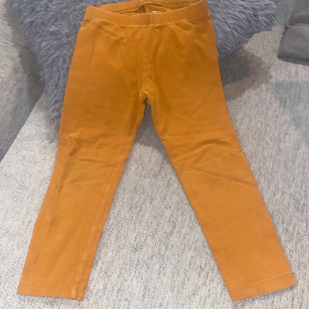 Mustard yellow size 4T leggings